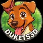 Logo oficial de Dukets3D